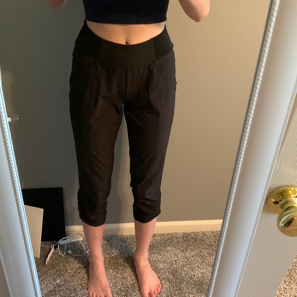 Black North Face Joggers